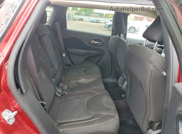 1C4PJMCS1GW215703 2016 JEEP CHEROKEE Red Vista interior trasera