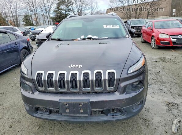 1C4PJMCS1HW563213 2017 JEEP CHEROKEE Gray Դիմացի տեսք