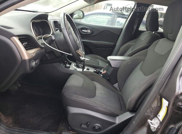 1C4PJMCS1HW563213 2017 JEEP CHEROKEE Gray Սալոնի դիմացի տեսք