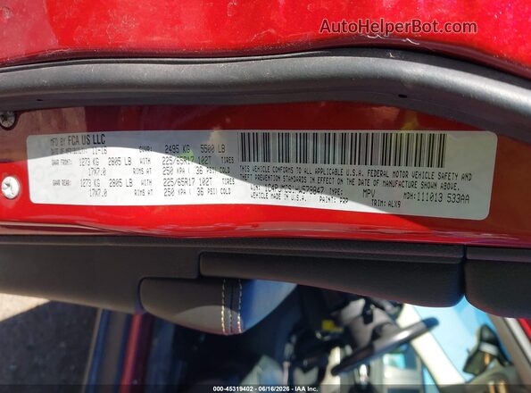 1C4PJMCS1HW579847 2017 JEEP CHEROKEE Red Շարժիչի բաժամունքի տեսք