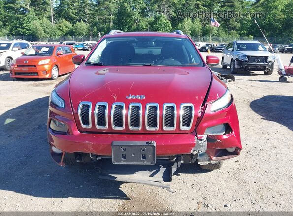 1C4PJMCS1HW579847 2017 JEEP CHEROKEE Red Սալոնի հետևի տեսք