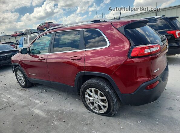 1C4PJMCS2GW118977 2016 JEEP CHEROKEE Red Rear left