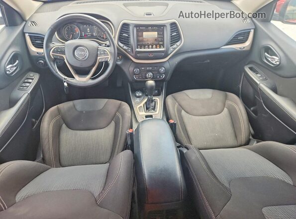 1C4PJMCS2GW118977 2016 JEEP CHEROKEE Red Dashboard view