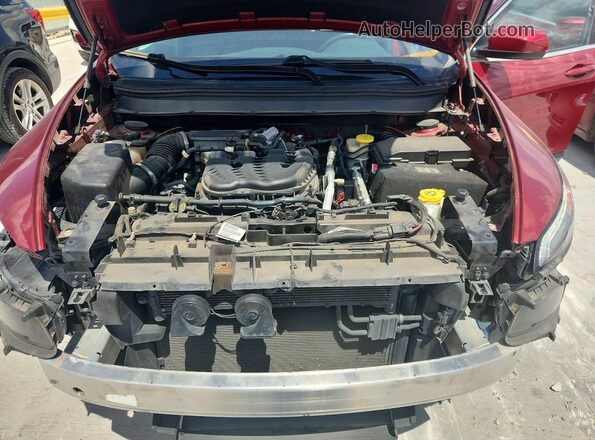 1C4PJMCS2GW118977 2016 JEEP CHEROKEE Red Engine compartment view