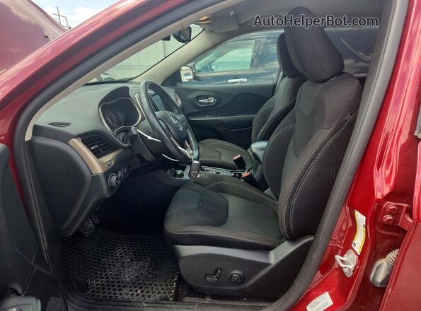 1C4PJMCS2GW118977 2016 JEEP CHEROKEE Red Front interior view
