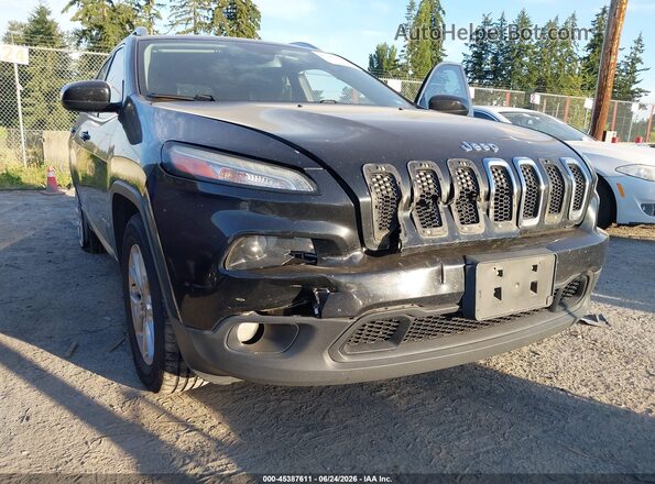 1C4PJMCS2GW221154 2016 JEEP CHEROKEE Black Դիմացի տեսք
