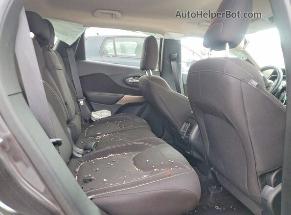 1C4PJMCS2HW620860 2017 JEEP CHEROKEE Gray Rear seats view