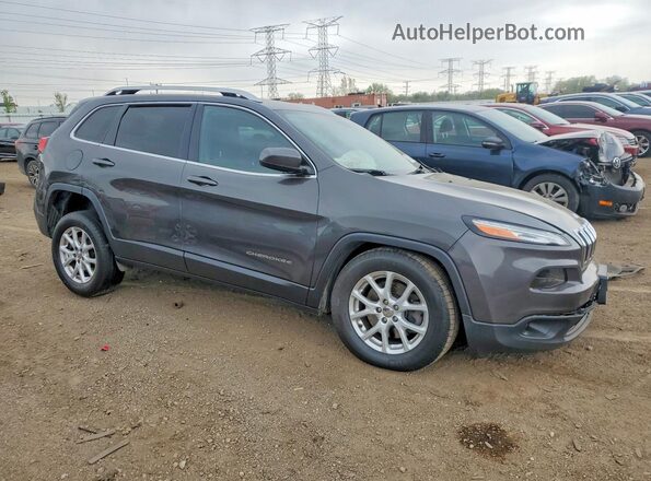 1C4PJMCS2HW620860 2017 JEEP CHEROKEE Gray Front right