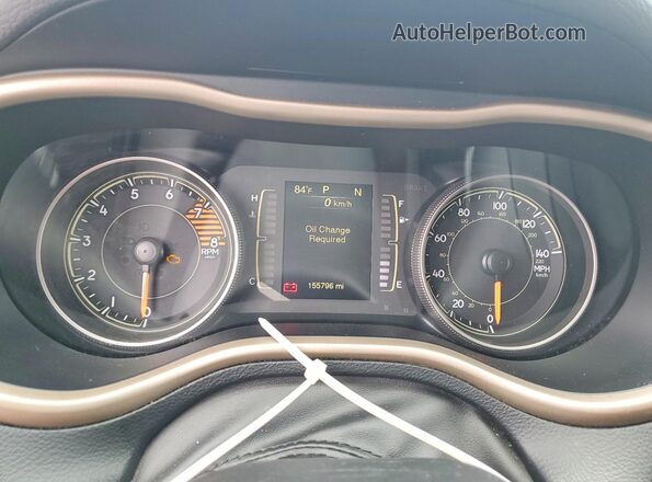 1C4PJMCS3HW596780 2017 JEEP CHEROKEE Silver Instrument cluster view