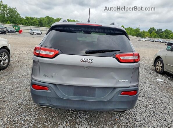 1C4PJMCS3HW596780 2017 JEEP CHEROKEE Silver Rear view