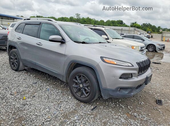 1C4PJMCS3HW596780 2017 JEEP CHEROKEE Silver Front right