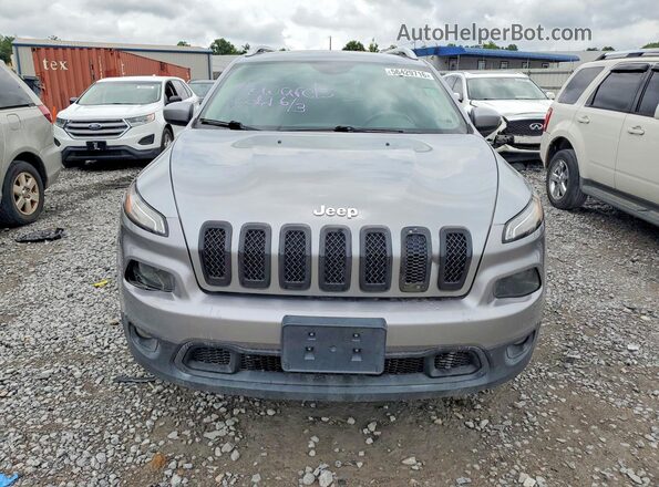 1C4PJMCS3HW596780 2017 JEEP CHEROKEE Silver Front view