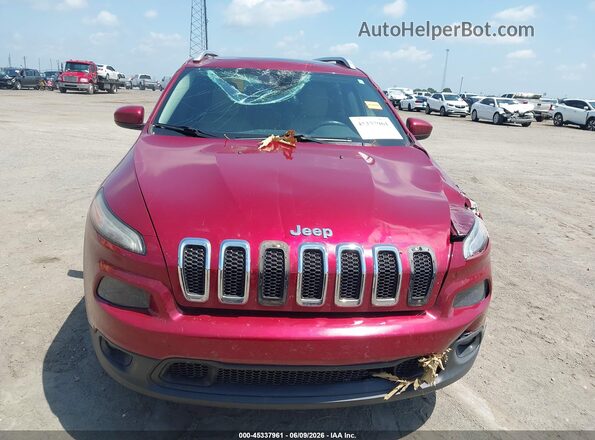 1C4PJMCS4GW102893 2016 JEEP CHEROKEE Burgundy Vista del cuadro de instrumentos