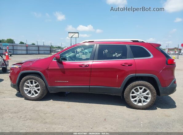 1C4PJMCS4GW102893 2016 JEEP CHEROKEE Burgundy Vista interior de 360 grados
