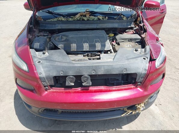 1C4PJMCS4GW102893 2016 JEEP CHEROKEE Burgundy Vista trasera
