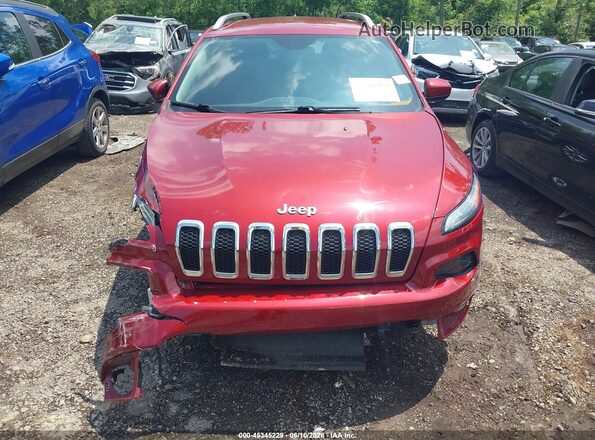 1C4PJMCS4GW148661 2016 JEEP CHEROKEE Red უკანა სალონის ხედი