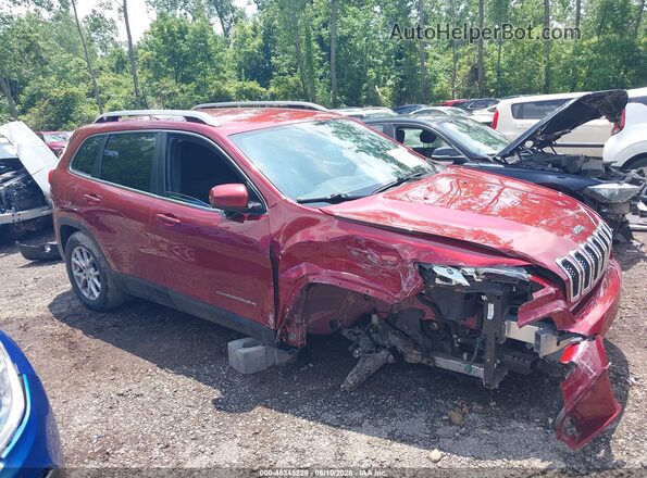 1C4PJMCS4GW148661 2016 JEEP CHEROKEE Red სალონის 360-გრადუსიანი ხედი