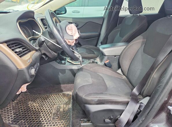 1C4PJMCS4GW166335 2016 JEEP CHEROKEE Gray წინა სალონის ხედი