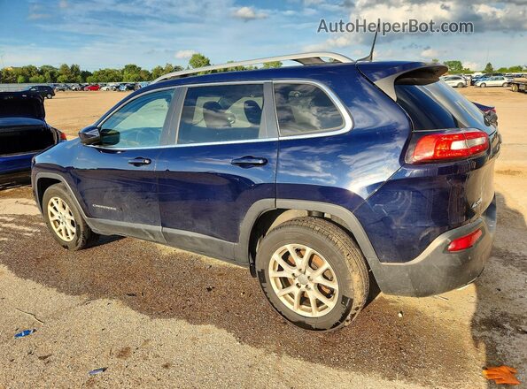1C4PJMCS4GW253961 2016 JEEP CHEROKEE Синий Задняя левая четверть
