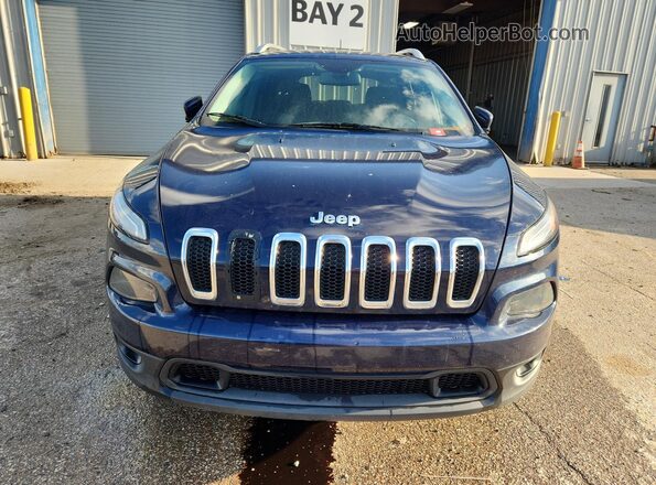 1C4PJMCS4GW253961 2016 JEEP CHEROKEE Синий Панорамный вид салона 360°
