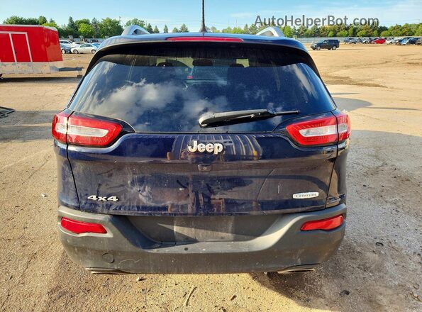 1C4PJMCS4GW253961 2016 JEEP CHEROKEE Синий Вид сзади