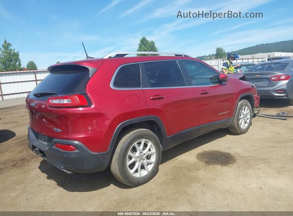 1C4PJMCS4GW368236 2016 JEEP CHEROKEE Red Հետևի աջ