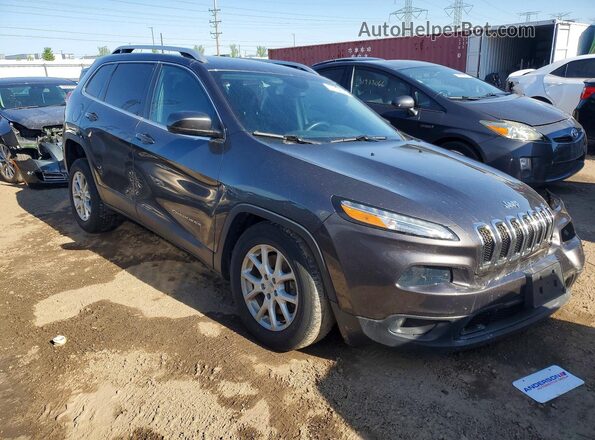 1C4PJMCS4HW590325 2017 JEEP CHEROKEE Gray Front right