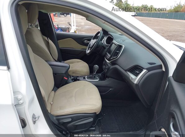 1C4PJMCS5GW103941 2016 JEEP CHEROKEE White Widok wnętrza z przodu