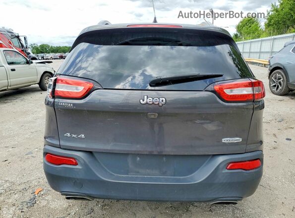 1C4PJMCS5GW119346 2016 JEEP CHEROKEE Charcoal Vista trasera