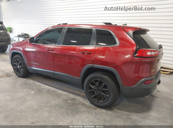 1C4PJMCS5GW283096 2016 JEEP CHEROKEE Red უკანა მარცხენა