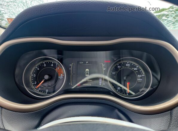 1C4PJMCS5GW299525 2016 JEEP CHEROKEE White Սարքավորումների վահանակի տեսք