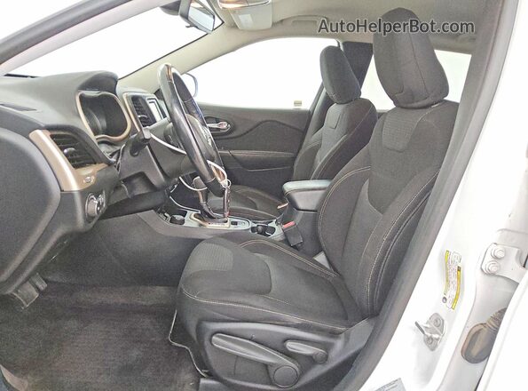 1C4PJMCS5GW335777 2016 JEEP CHEROKEE White წინა სალონის ხედი