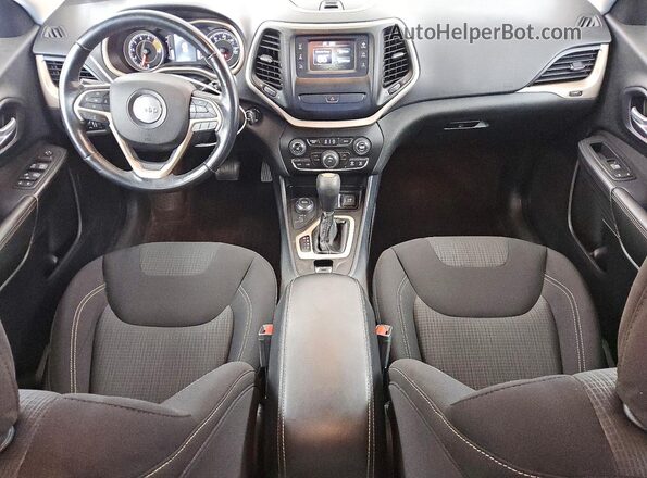 1C4PJMCS5GW335777 2016 JEEP CHEROKEE White წინა პანელის ხედი