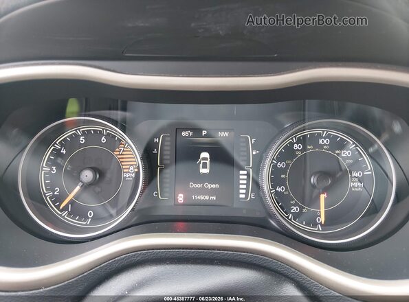 1C4PJMCS5GW373591 2016 JEEP CHEROKEE Red Vista de los asientos traseros