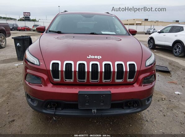 1C4PJMCS5GW373591 2016 JEEP CHEROKEE Red Vista del cuadro de instrumentos