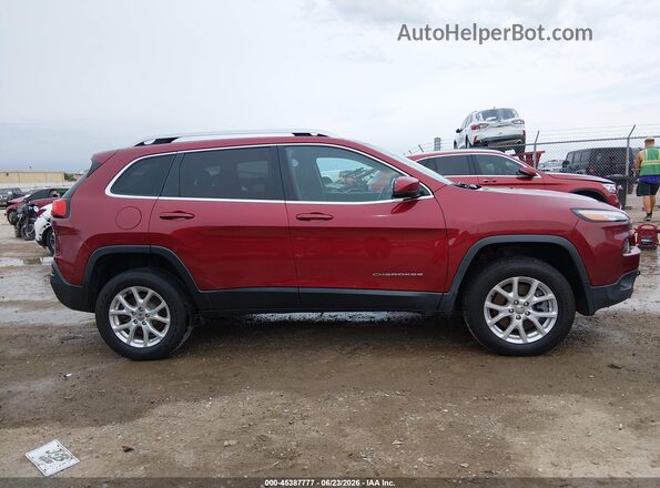 1C4PJMCS5GW373591 2016 JEEP CHEROKEE Red Vista interior trasera