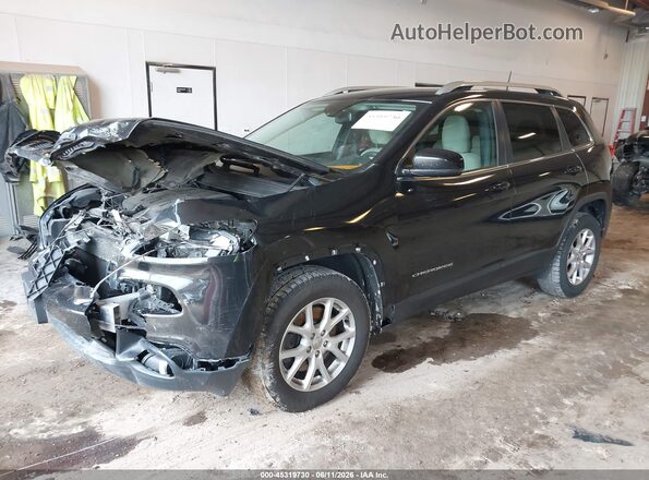 1C4PJMCS6GW198834 2016 JEEP CHEROKEE Blue წინა მარცხენა ხედი სამი მეოთხედიდან