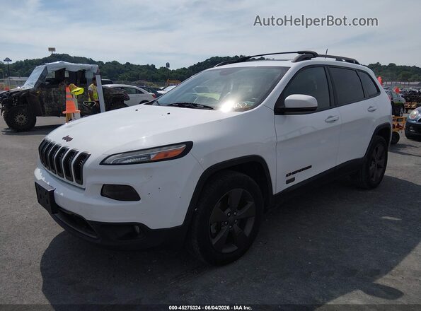 1C4PJMCS6GW267828 2016 JEEP CHEROKEE White წინა მარცხენა ხედი სამი მეოთხედიდან
