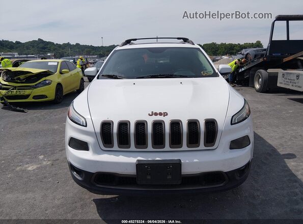 1C4PJMCS6GW267828 2016 JEEP CHEROKEE White ხელსაწყოთა პანელის ხედი