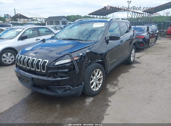 1C4PJMCS7HW612981 2017 JEEP CHEROKEE Black Передня ліва чверть