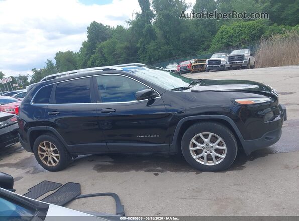 1C4PJMCS7HW612981 2017 JEEP CHEROKEE Black Панорамний вид салону 360°