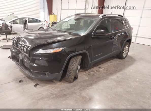 1C4PJMCS7HW615217 2017 JEEP CHEROKEE Black Front left