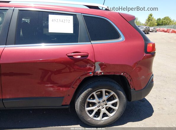 1C4PJMCS8GW154804 2016 JEEP CHEROKEE Red 