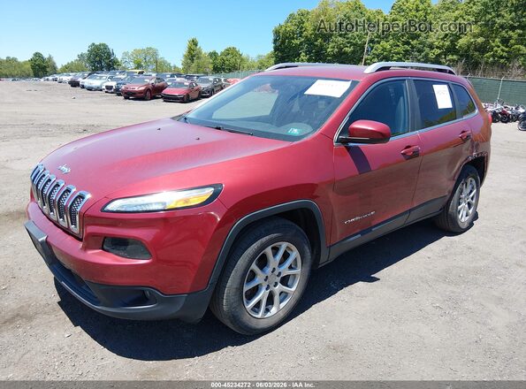 1C4PJMCS8GW154804 2016 JEEP CHEROKEE Red 