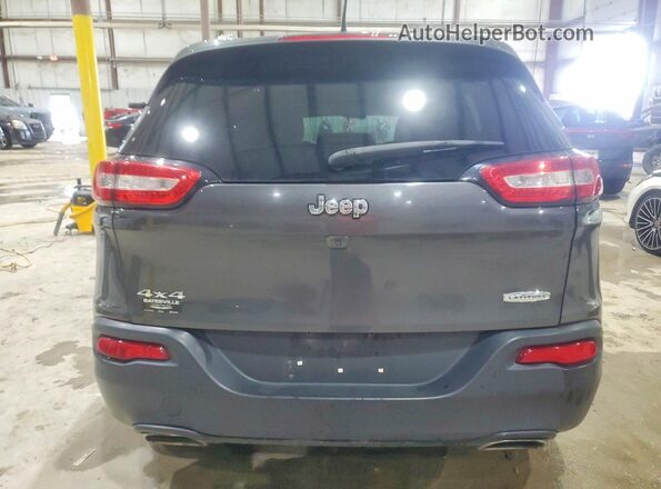 1C4PJMCS8HD227117 2017 JEEP CHEROKEE Charcoal Rear view