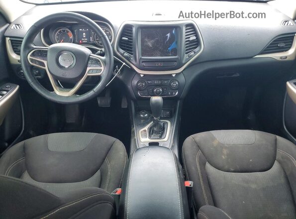 1C4PJMCS8HD227117 2017 JEEP CHEROKEE Charcoal Dashboard view