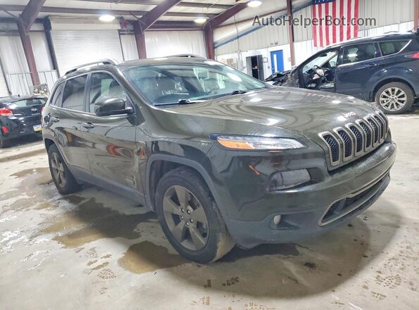 1C4PJMCS8HW530449 2017 JEEP CHEROKEE Зеленый Передняя правая четверть