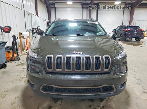 1C4PJMCS8HW530449 2017 JEEP CHEROKEE Зеленый Вид спереди