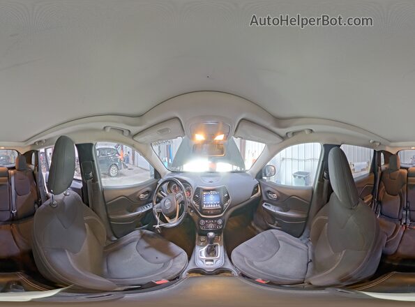 1C4PJMCS8HW530449 2017 JEEP CHEROKEE Зеленый Панорамный вид салона 360°