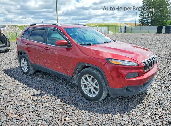 1C4PJMCS9GW101156 2016 JEEP CHEROKEE Red Передня права чверть